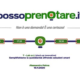 Possoprenotare.it Startup Elevator Pitch